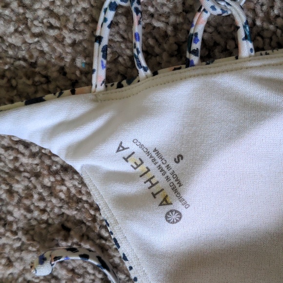 Athleta Aqualuxe Confetti One Piece Swimsuit in Small - Picture 3 of 8